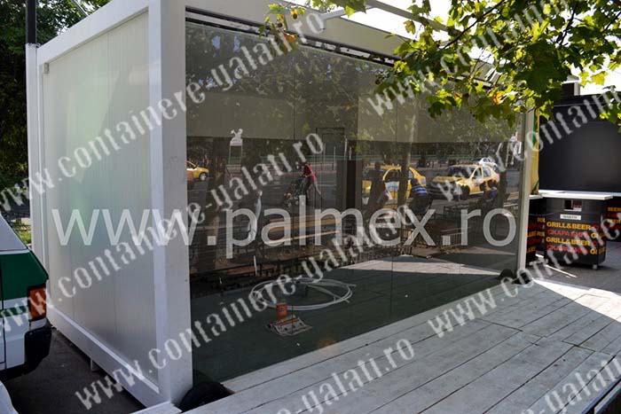 container perte geam Dambovita